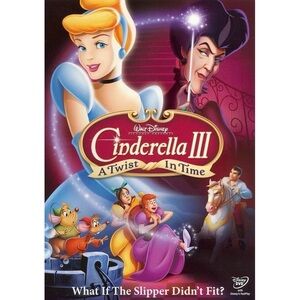 Disney Cinderella III DVD with Purple and Gold Cover